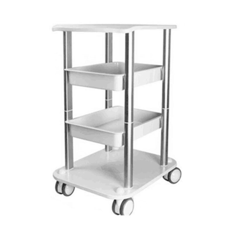 Hot Sale Beauty Equipment Salon Use Beauty Trolley with 2 Drawers