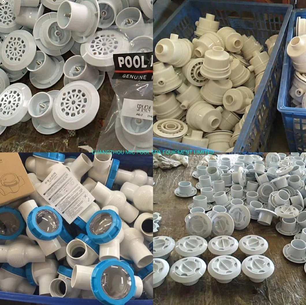 Swimming Pool Backwater Wall Return Connector Pool Wall Conduit Accessories